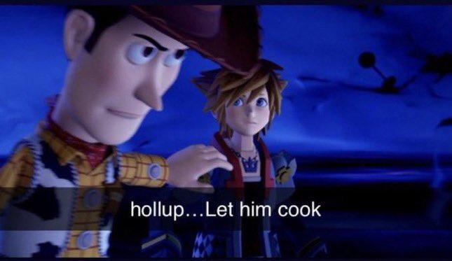 Higi hollup... Let him cook