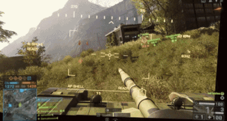 Battlefield 4 Car Jump GIF