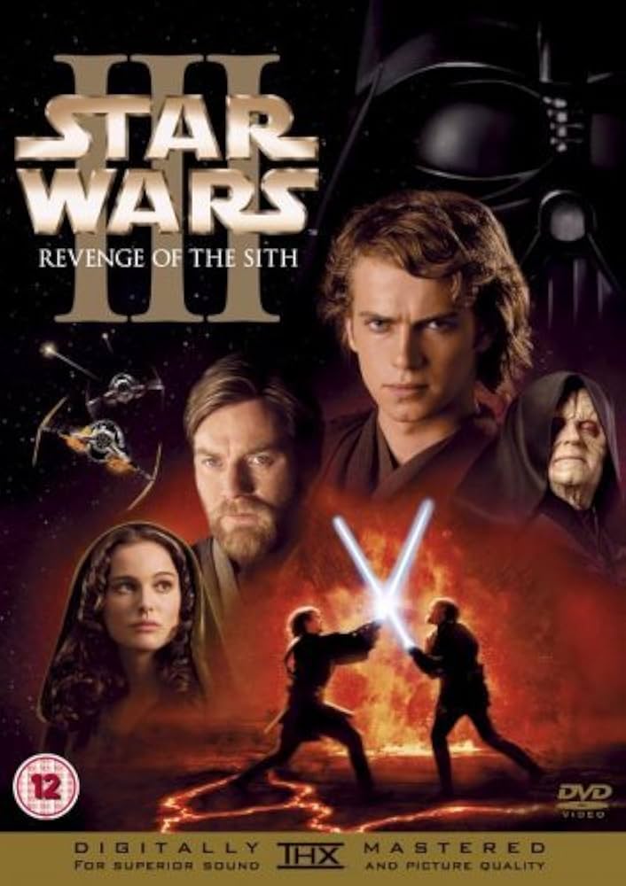 Star Wars Episode III - Revenge Of The Sith [DVD]: Amazon.co.uk: Ewan  McGregor, Natalie Portman, Hayden Christensen, Ian McDiarmid, Samuel L.  Jackson, Jimmy Smits, Frank Oz, Anthony Daniels, Christopher Lee, Keisha  Castle-Hughes,