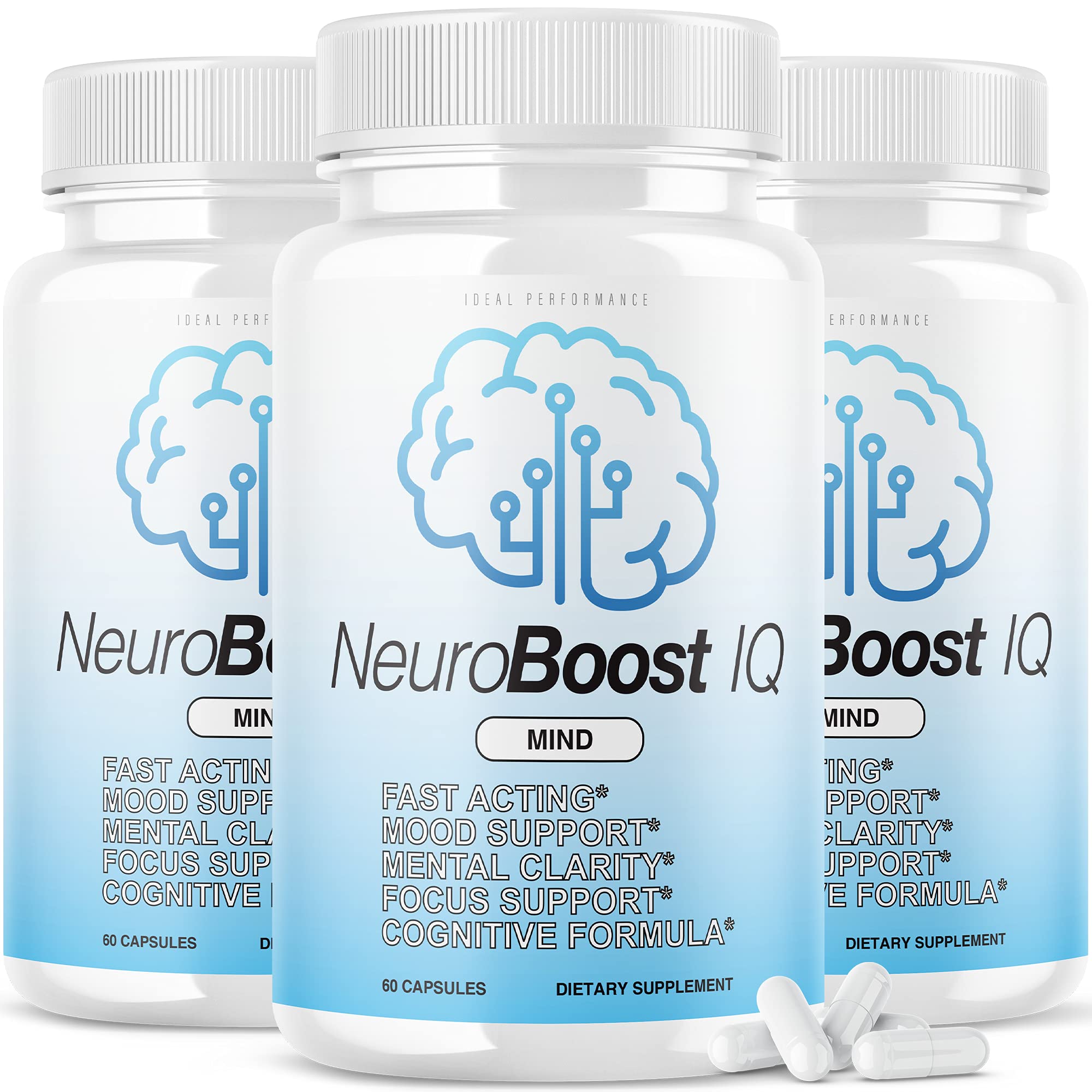 3 Pack) Neuro Boost IQ Supplement Brain Pills Mind Ben Carson Neurobooster  Neuroboostiq (180 Capsules) : Amazon.co.uk: Health & Personal Care
