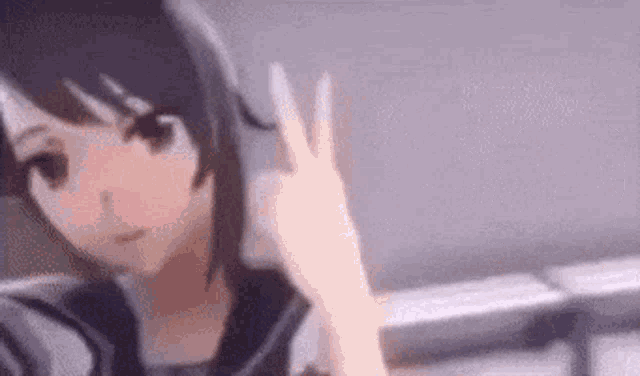 Game Gif,Video Game Gif,Action Gif,American Gif,Anime Gif,Ayano Aishi Gif,Schoolgirl Gif,Yandere Simulator Gif,YandereDev. Gif
