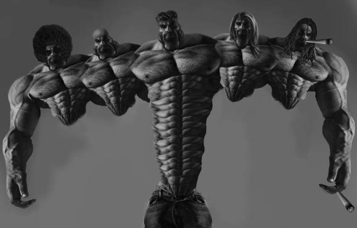 GIGACHAD, HYDRA FORM, SLAYER OF ALL WHOMST DO NOT BENCH 3,000 : r/Bossfight