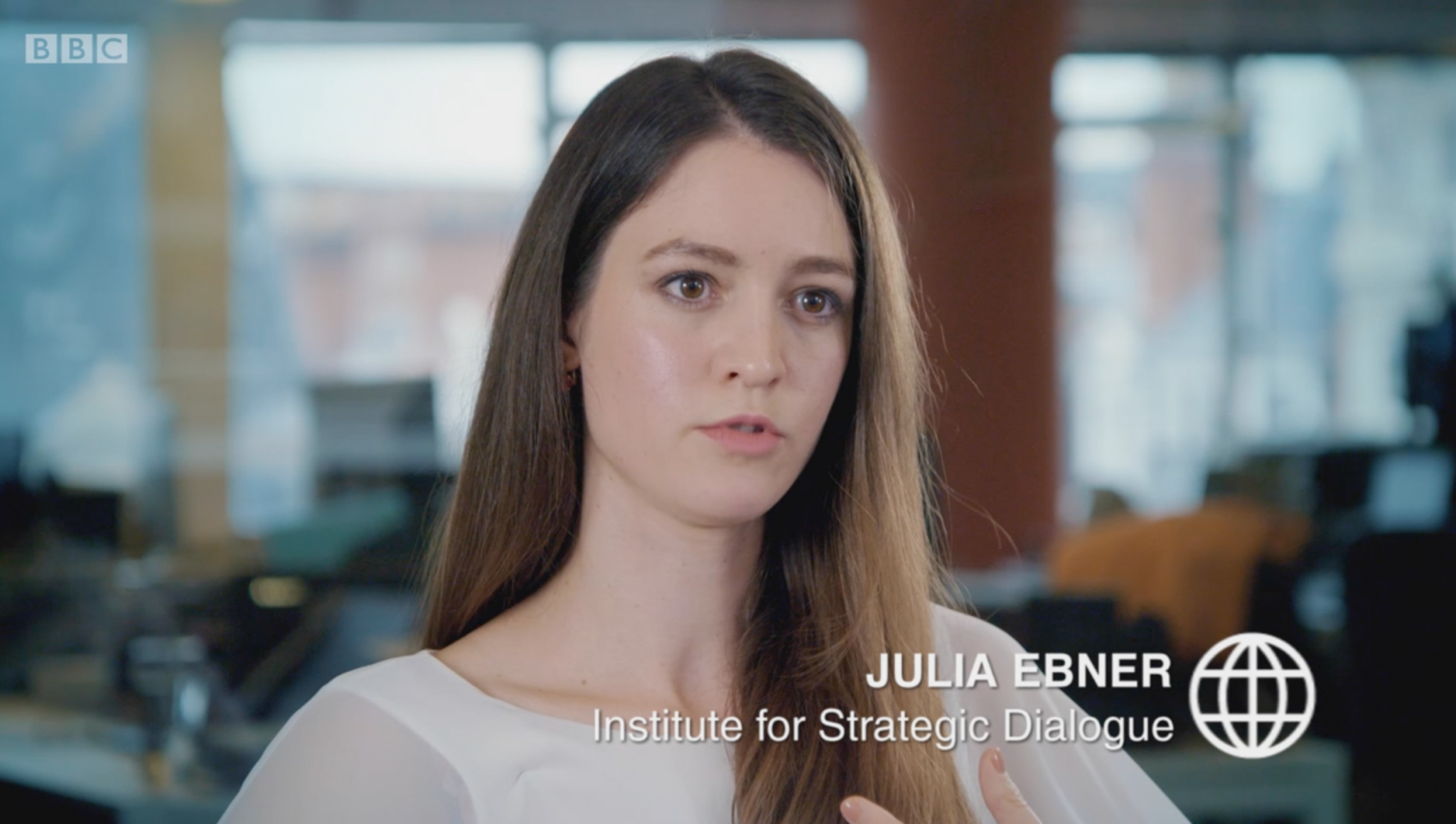 Julia Ebner on BBC Panorama - ISD