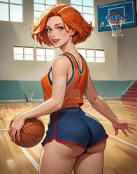 Bubble butt ginger basketball girl REQUEST