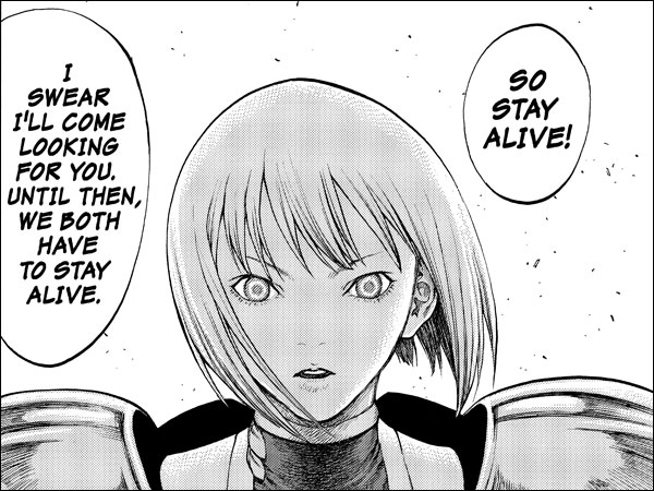 VIZ | Blog / MANGA: CLAYMORE Kind Cruelty