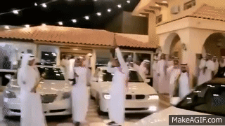 Crazy Arab wedding shooting on Make a GIF