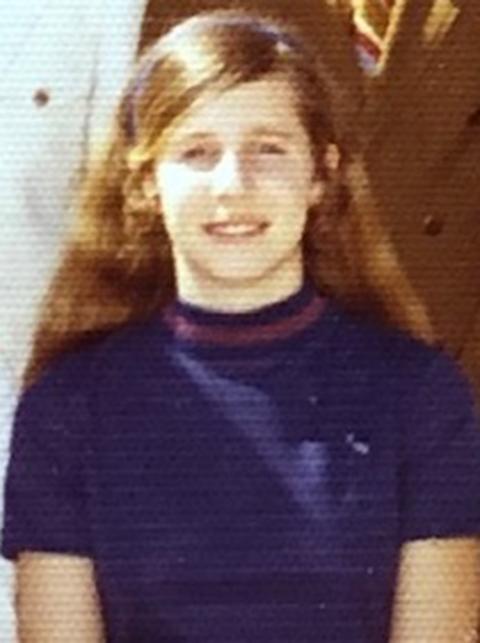 Anne Gleeson at age 13, her age when she says Sister of St. Joseph of Carondelet Sr. Judith Fisher, 24 years her senior, initiated a sexual relationship with her. She completely stole my adolescence, Gleeson told Global Sisters Report. (Provided photo)