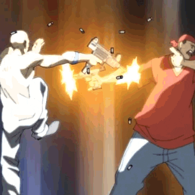 Boondocks Gun Shot GIF | GIFDB.com
