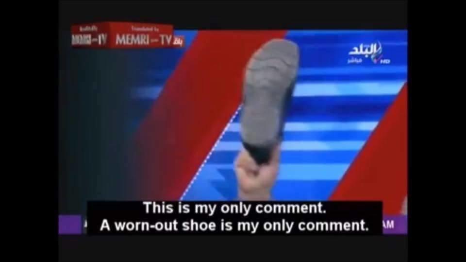 Shoe to the head | MEMRI TV | Know Your Meme