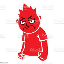 Man With Angry Emotion Mad Emoji Avatar Portrait Of A Grumpy Person Cartoon  Style Flat Design Vector Illustration Stock Illustration - Download Image  Now - iStock