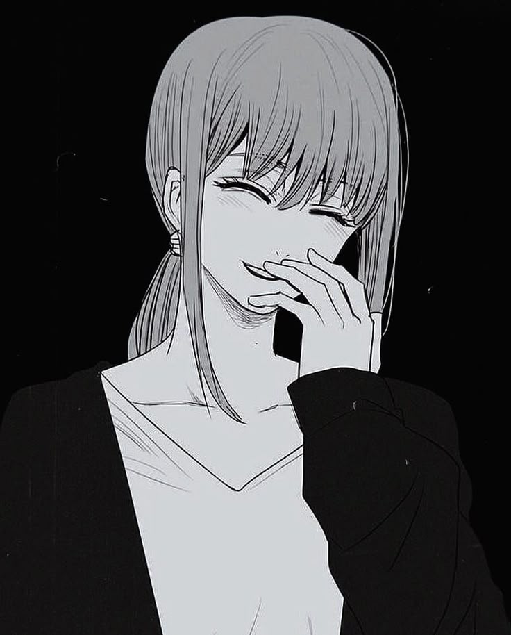 Makima Laugh | Plantillas de póster, Personajes de anime ...
