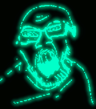 soyjak (glow) | Soy Boy Face / Soyjak | Know Your Meme