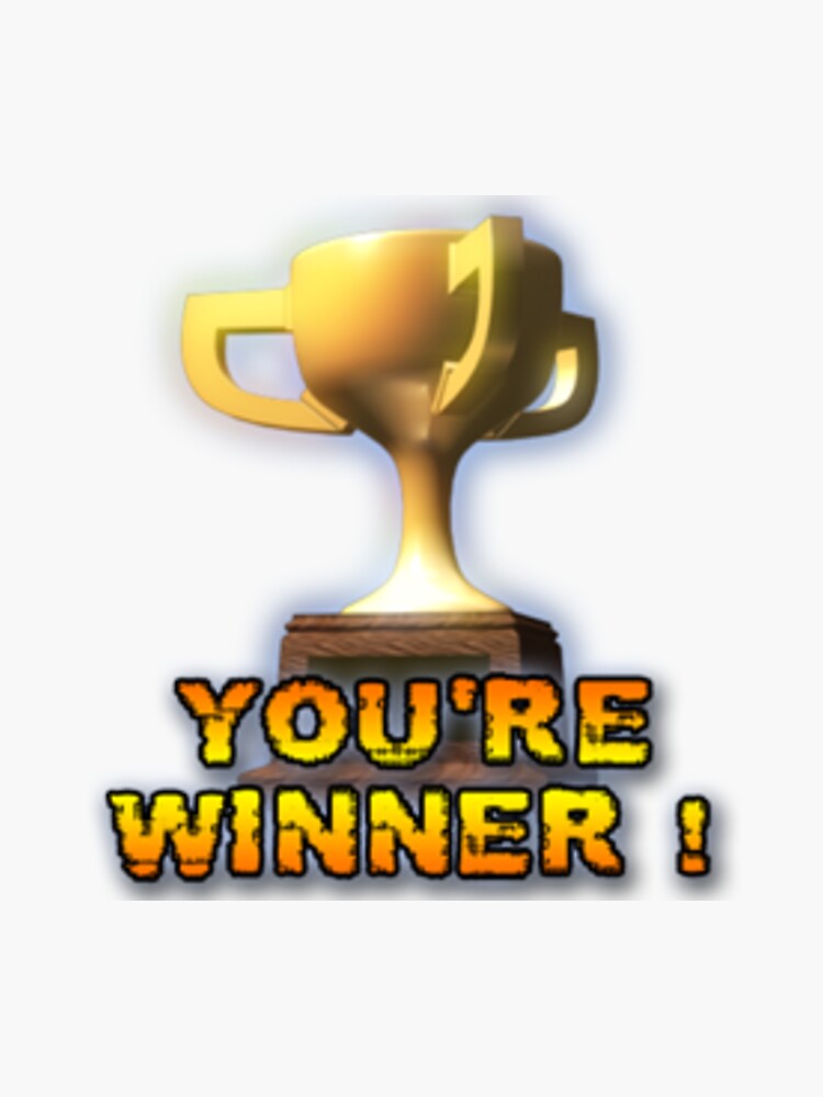 Youre Winner Merch & Gifts for Sale | Redbubble