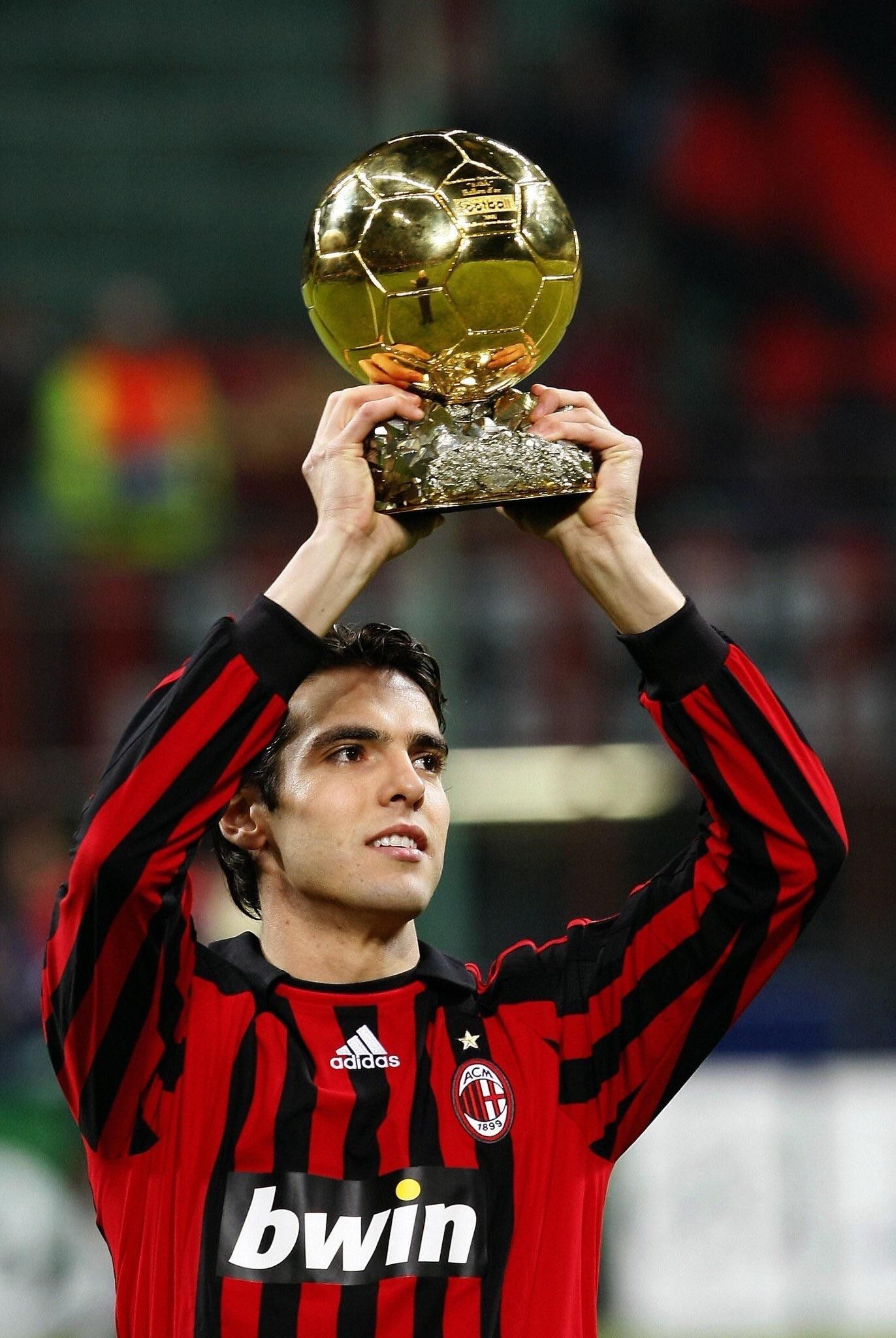 Kaká Ballon d'Or 2007 | Ac milan, Ricardo kaka, Beckham football