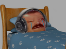deprime lit risitas si casque seul triste gilbert depression valentin pleure musique jai suicide puceau trisomique autiste froid ami