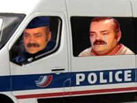 pleure prisionner fourgon larmes police risitas gendarme policier deprime gilbert triste sucres 2