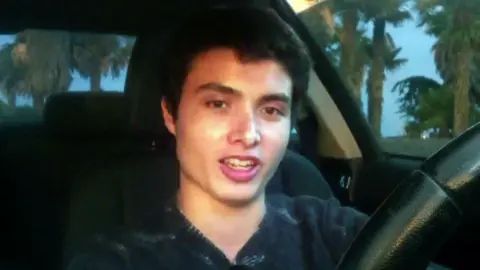 Shutterstock Elliot Rodger talks to camera in YouTube Video he posted during killing spree