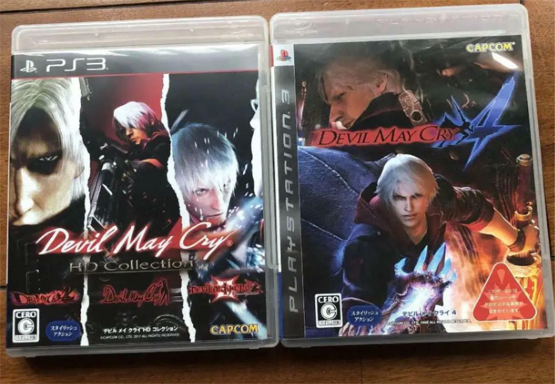 Devil May Cry 4] [Devil May Cry HD Collection] PS3 2 set Used free  shipping!! | eBay