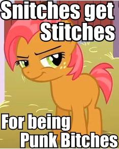 Image result for snitches get stitches