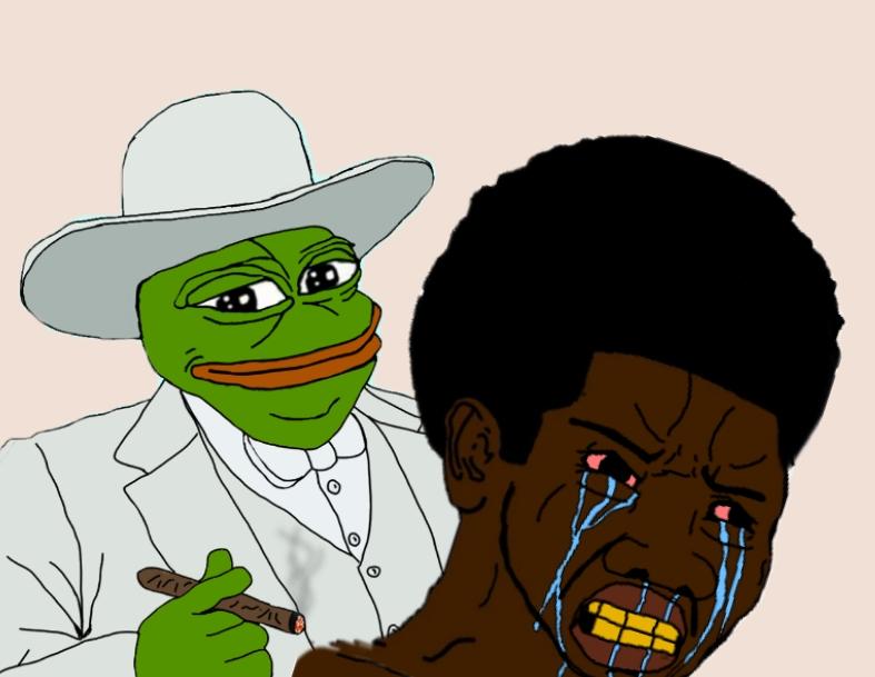 Plantation pepe breaks buck | Buck Breaking | Know Your Meme