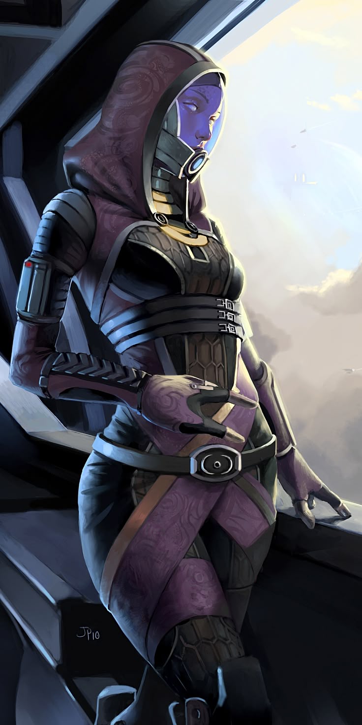 This may contain: an image of a woman in space suit