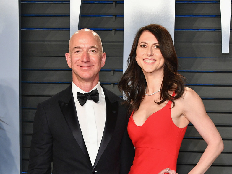 El divorcio millonario del CEO de Amazon, Jeff Bezos, y su mujer ...