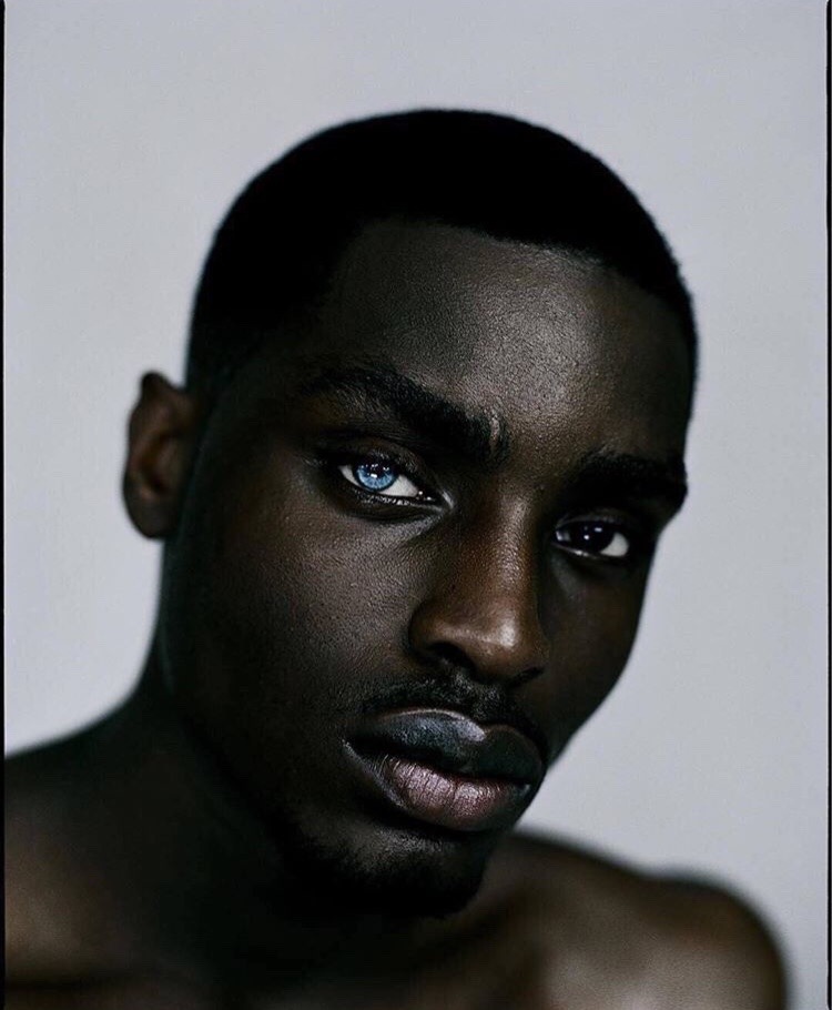 Blue Eyes Black Man