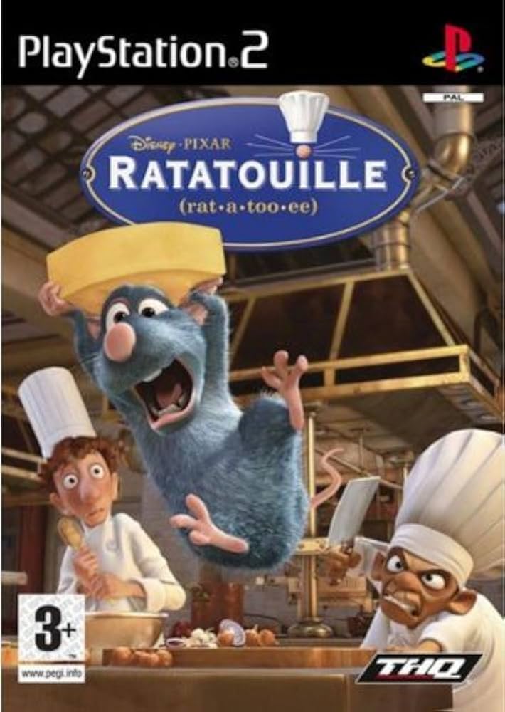 Ratatouille (Platinum) /PS2 (Spanish Box - English in game) : Amazon.co.uk:  PC & Video Games