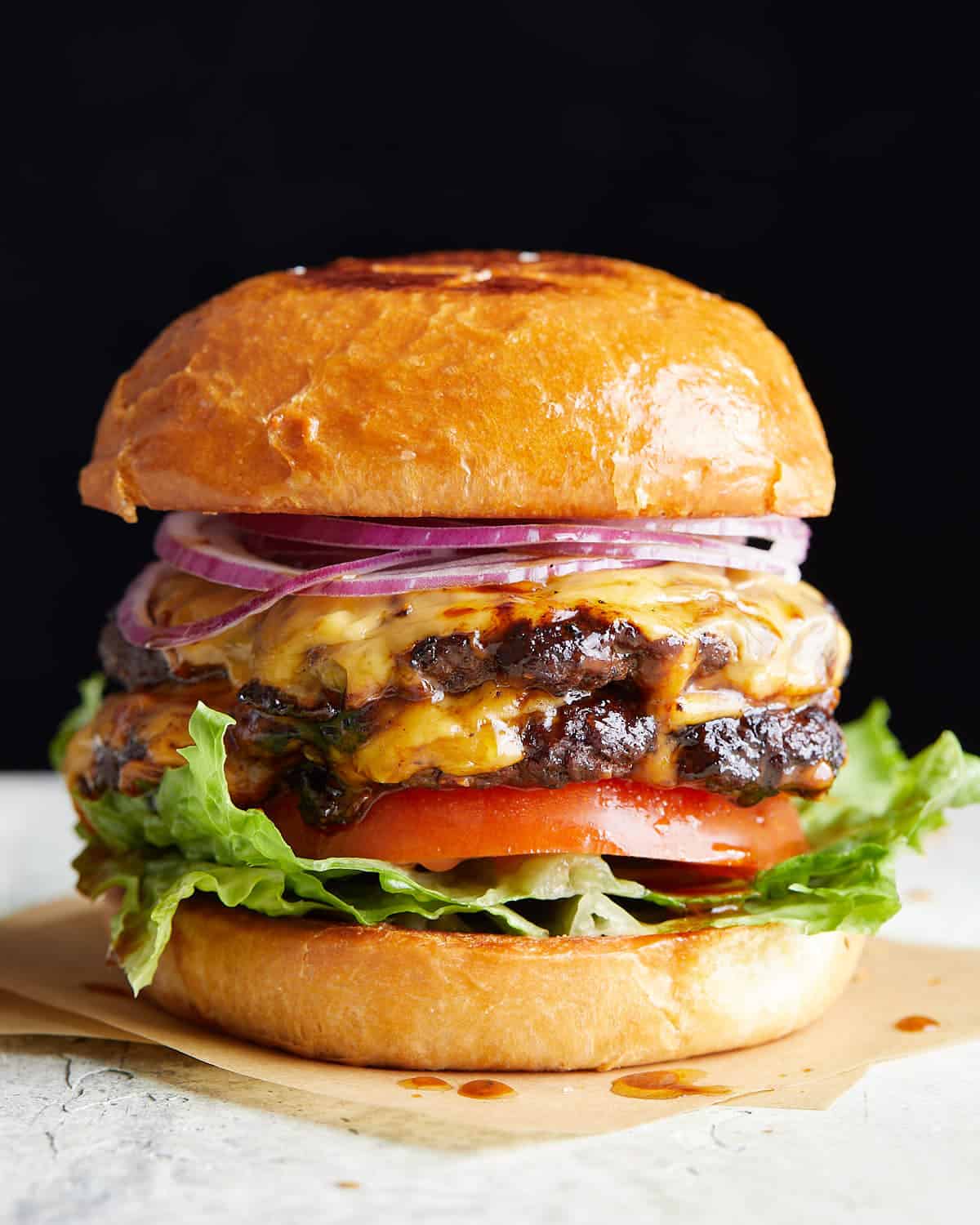 Hamburger Patty Recipe (Grill or Stovetop) - Bites with Bri