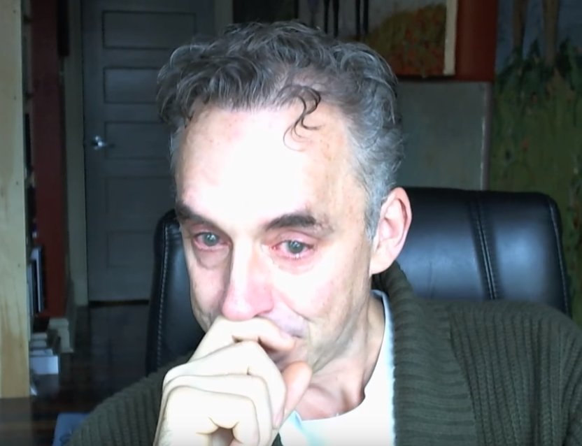 Jordan Peterson Crying | Jordan Peterson Crying | Know Your Meme