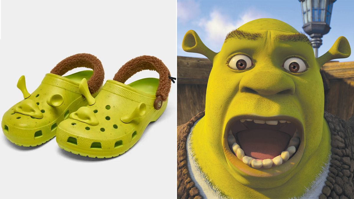 Crocs is releasing a swamp-worthy Shrek version of its famous clogs and  fans go wild - Mirror Online