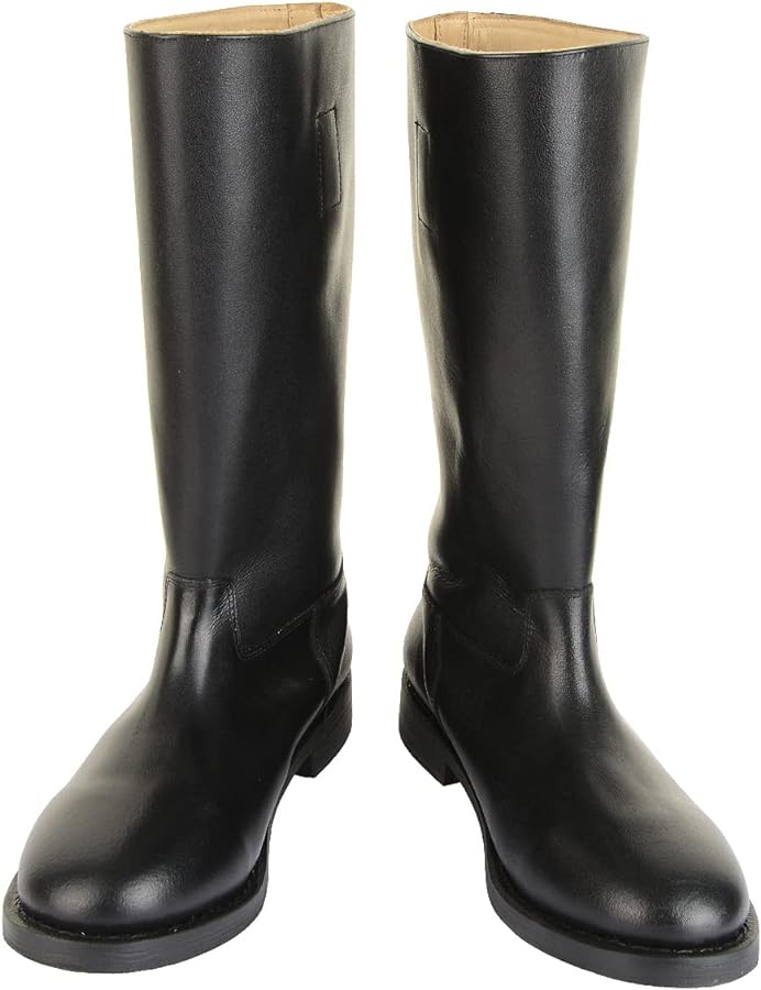 Epic Militaria Post-War German Wachbataillon Military Jack Boots  (uk_footwear_size_system, adult, men, numeric, medium, numeric_6):  Amazon.co.uk: Fashion