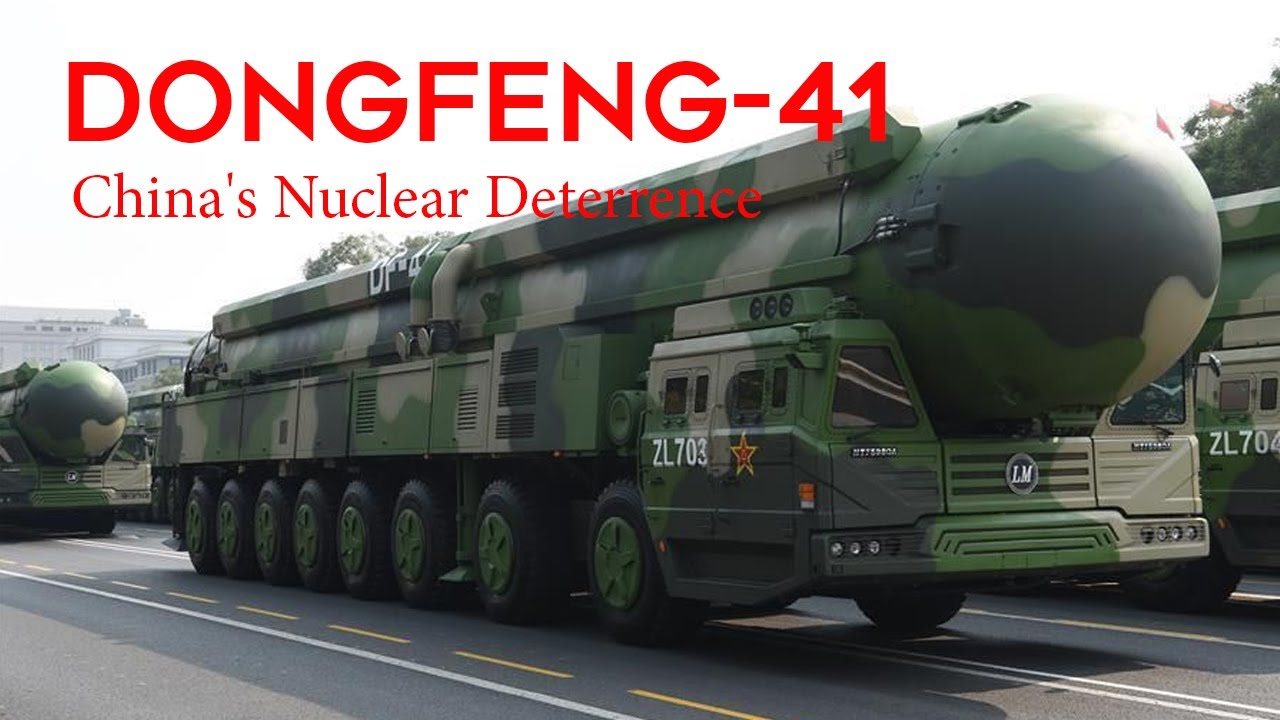 Dongfeng-41 DF-41: China's Most Deadliest ICBM On The Planet - YouTube