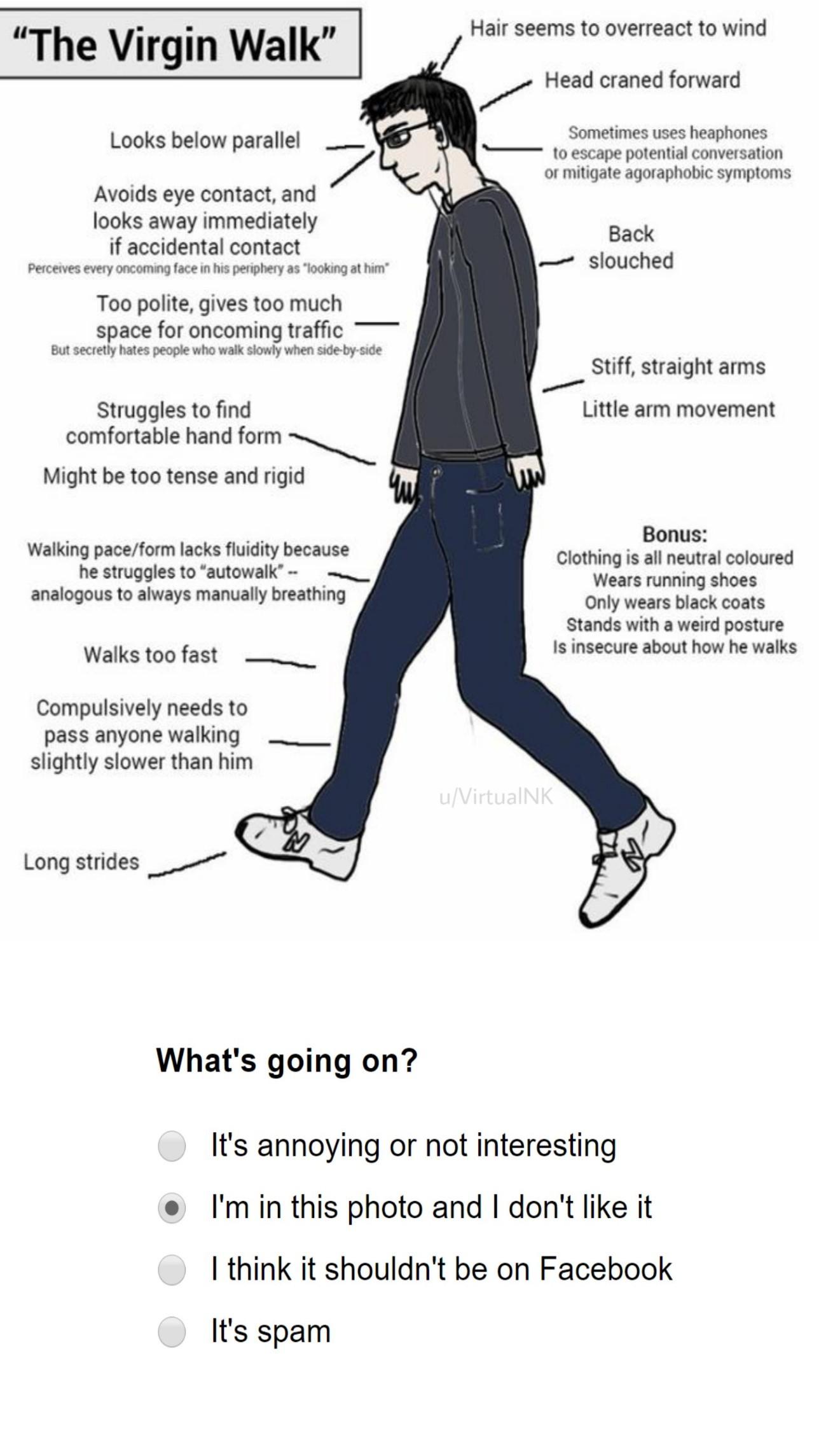 Virgin walk : r/memes