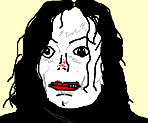 Ayuwoki (Creepy Michael Jackson meme) - Drawception