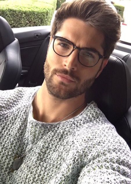 Image result for male model  with glasses