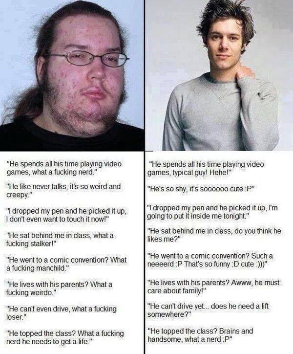 So many double standards | Women Logic | Know Your Meme