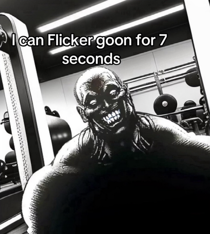 Ican Flicker goon for 7 seconds