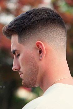 Army cut hairstyle
