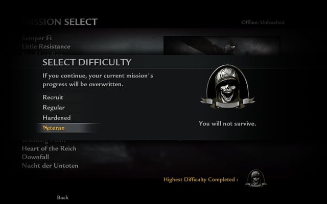 World at War's Veteran difficulty separate the boys from the men : r/gaming