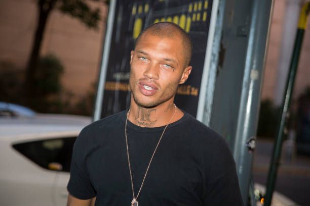 The model Jeremy Meeks at Milan fashion week. Milan, Italy. 18th June 2017