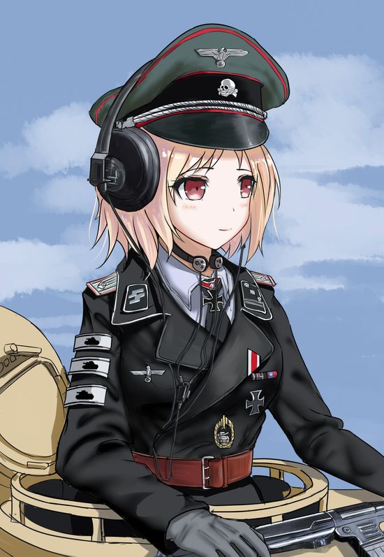 German ww2 anime girls
