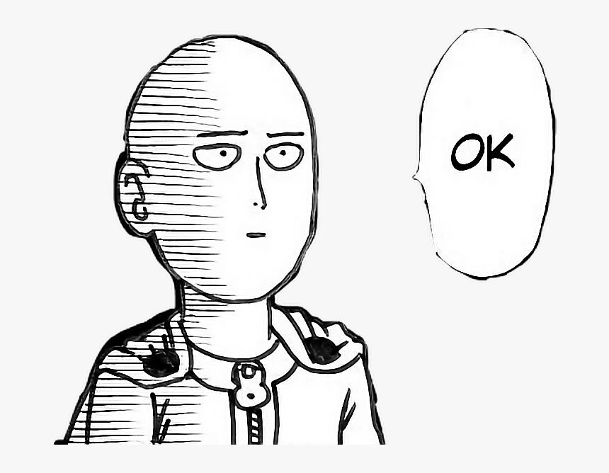 Saitama Wtf , Png Download - One Punch Man Eyes, Transparent Png ,  Transparent Png Image - PNGitem