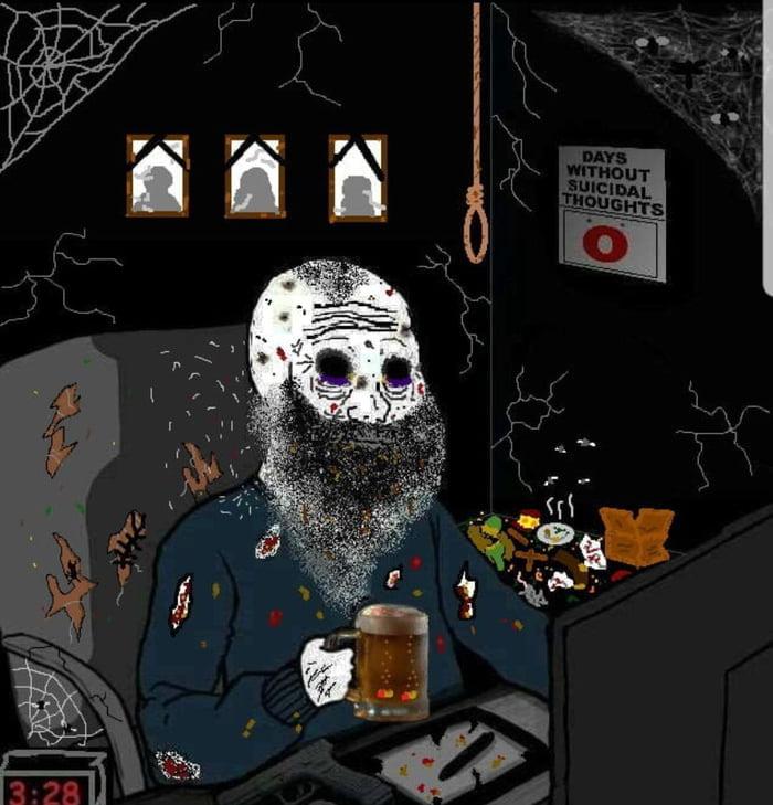 After finding out that I'm not going back to work till April 19th instead  of March 29th. | /r/Doomers | Doomer | Know Your Meme