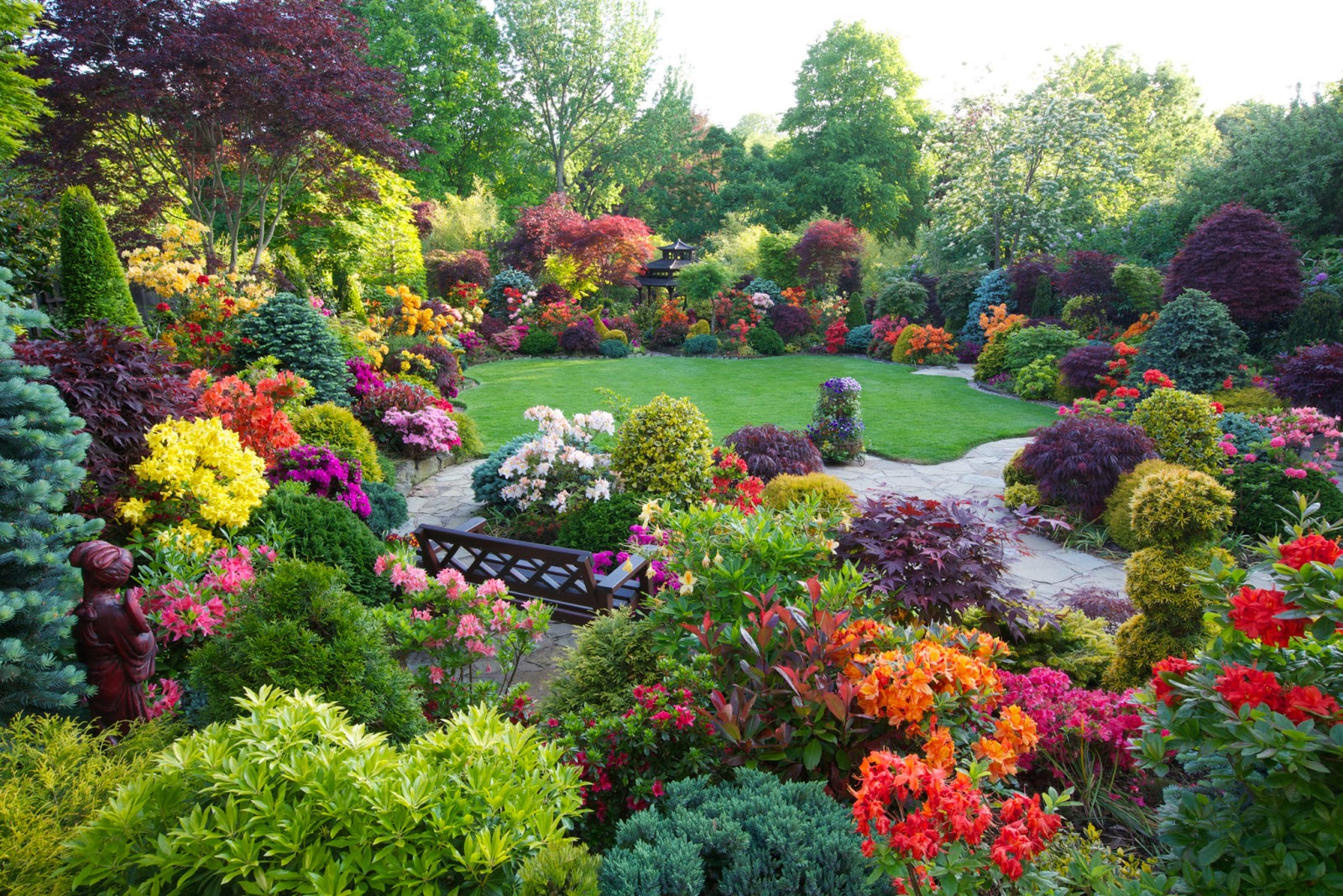 Drelis Gardens: Four Seasons Garden - The most beautiful home gardens ...