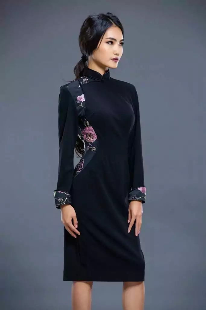 Black-Mongolian-Womens-Dress-with-Flower.jpg