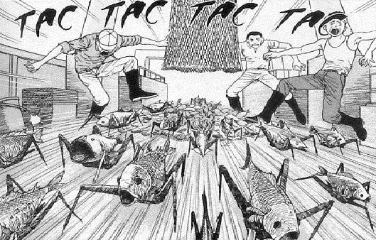 BLACK HOLE REVIEWS: GYO: TOKYO FISH ATTACK! (2012) - Junji Ito anime  adaption