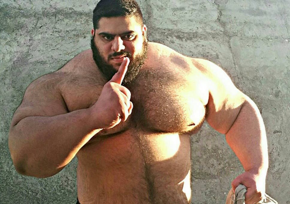 Body builder Sajad Gharibi known as 'Iranian Hulk' signs up to ...