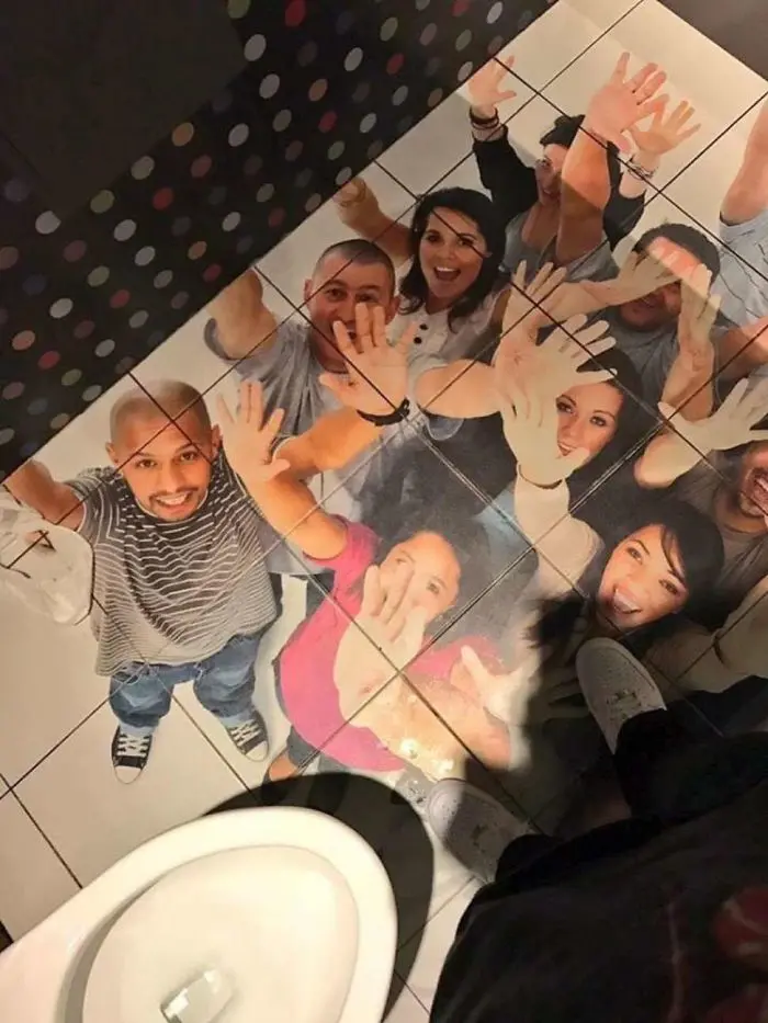 Weirdest Toilet Floor