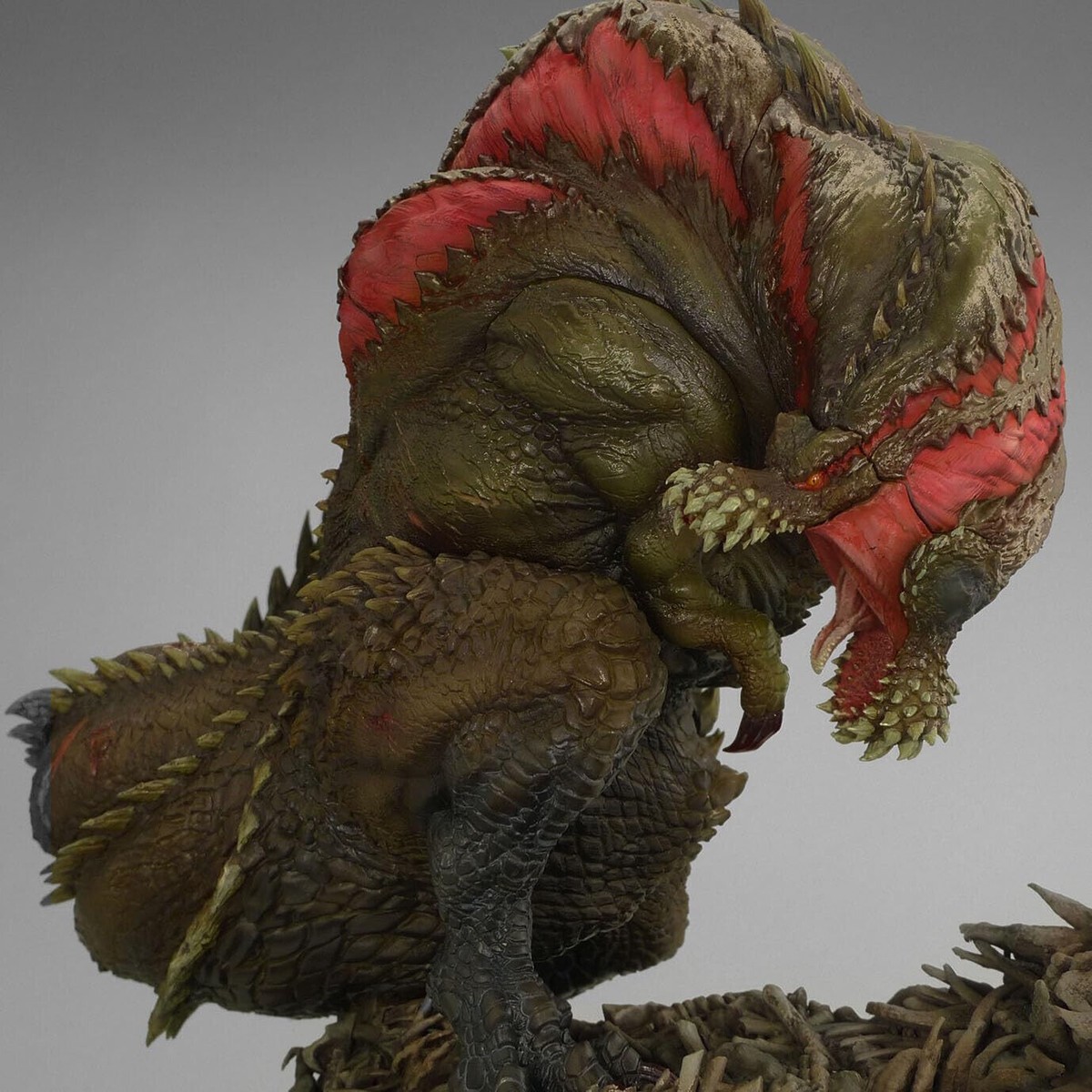 CAPCOM FIGURE BUILDER CREATOR'S MODEL MONSTER HUNTER DEVILJHO With Tracking